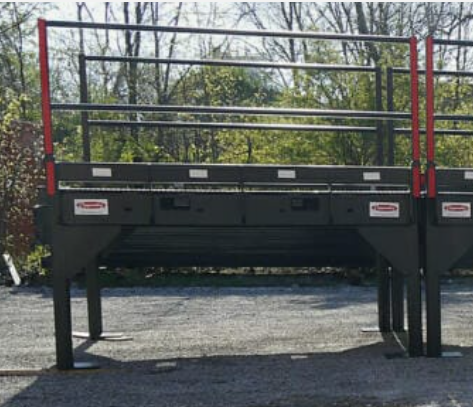 8' x 10' Portable Loading Platform | 25,000# Axle Capacity